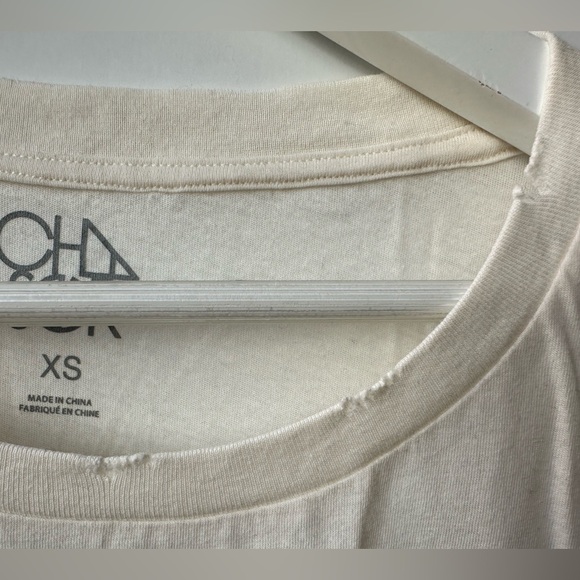 CHASER - Vinyl is Forever - Short Sleeve Crew Neck Graphic T-Shirt - Cream - XS - Picture 6 of 8